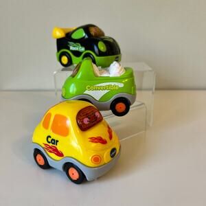 Vtech Go Go Smart Wheels Race Car, Convertible, Car Toy Lights Sounds Vehicle